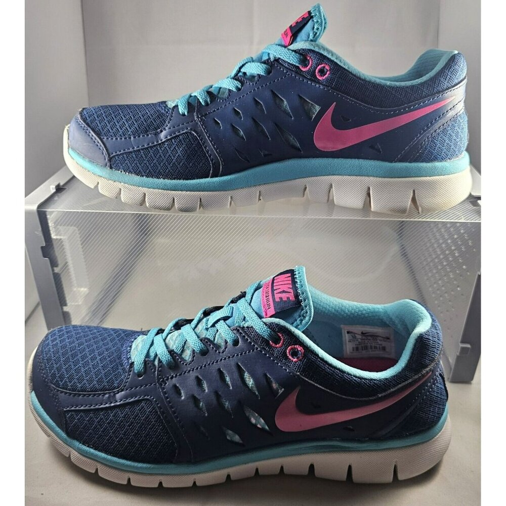 NIKE Women’s Running Sneakers Nike Running Shoes Size 10 Blue And Pink